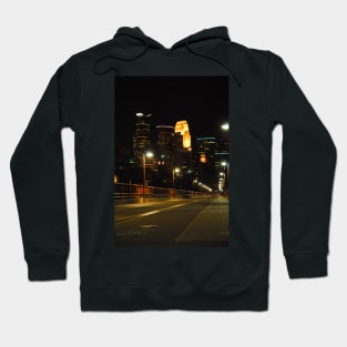 Minneapolis at night Hoodie